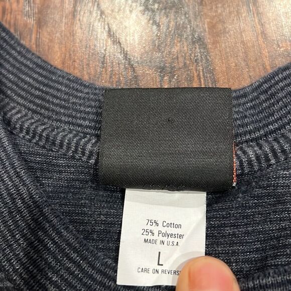 90s VTG  Harley Davidson pacific Golden State single stitch made in USA size L - Picture 6 of 9